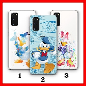 Custodia per telefono DONALD DUCK 6 per Samsung Galaxy S20 S21 S22 S23 S24 FE S25 Plus Ultra Disney Castle Paperina Topolino Divertente e Carino