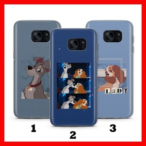 Lady And The Tramp 6 Phone Case Cover For Samsung Galaxy S5 S6 S7 S8 S9 EdGE PLuS LtE NEO Disney Cartoon Dog Dogs Cute Love Story