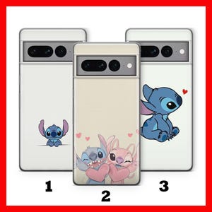 Etui na telefon Stitch K2 do modeli Google Pixel 6 6A 7 7A 8 8A 9 9A Pro XL Postać z kreskówki Disney Obcy stwór Pies Panda Przyjaciel