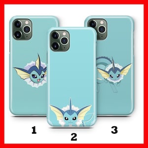 Vaporeon 2 Phone Case Cover For Apple iPHONE 11 12 13 14 15 16 Plus PRO MiNI MAX Cartoon Character Hero From Ball Fight Figure Hero Animal