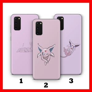 Espeon 1 Telefoon Case Cover Voor Samsung Galaxy S20 S21 S22 S23 S24 FE S25 Plus Ultra Modellen stripfiguur uit Ball Fight Hero
