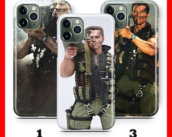 ARNoLD SCHWARZENEGGER Phone Case Cover For Apple iPHONE 11 12 13 14 15 16 Plus PRO MiNI MAX Commando Movi Bazooka Rocket Launcher Terminator