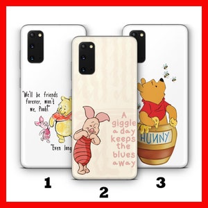 WiNNIE The POOH 1 Phone Case Cover For Samsung Galaxy S20 S21 S22 S23 S24 FE S25 Plus Ultra Disney Cartoon Tigger Piglet Rabbit Eeyore
