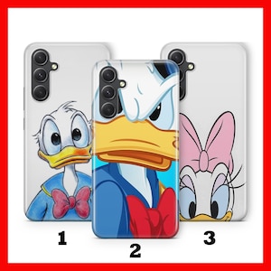 Custodia per telefono DONALD DUCK 5 per Samsung A13 A14 A15 A16 A25 A26 A33 A34 A35 A36 A53 A54 A55 A56 A72 A73 + altri modelli Disney Paperina