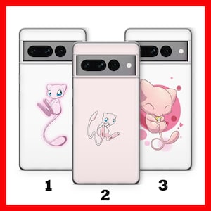 Mew 2 Telefoon Geval Voor Google Pixel 6 6A 7 7A 8 8A 9 9A Pro XL Modellen stripfiguur Hero Van Ball Fight Figuur Hero Animal