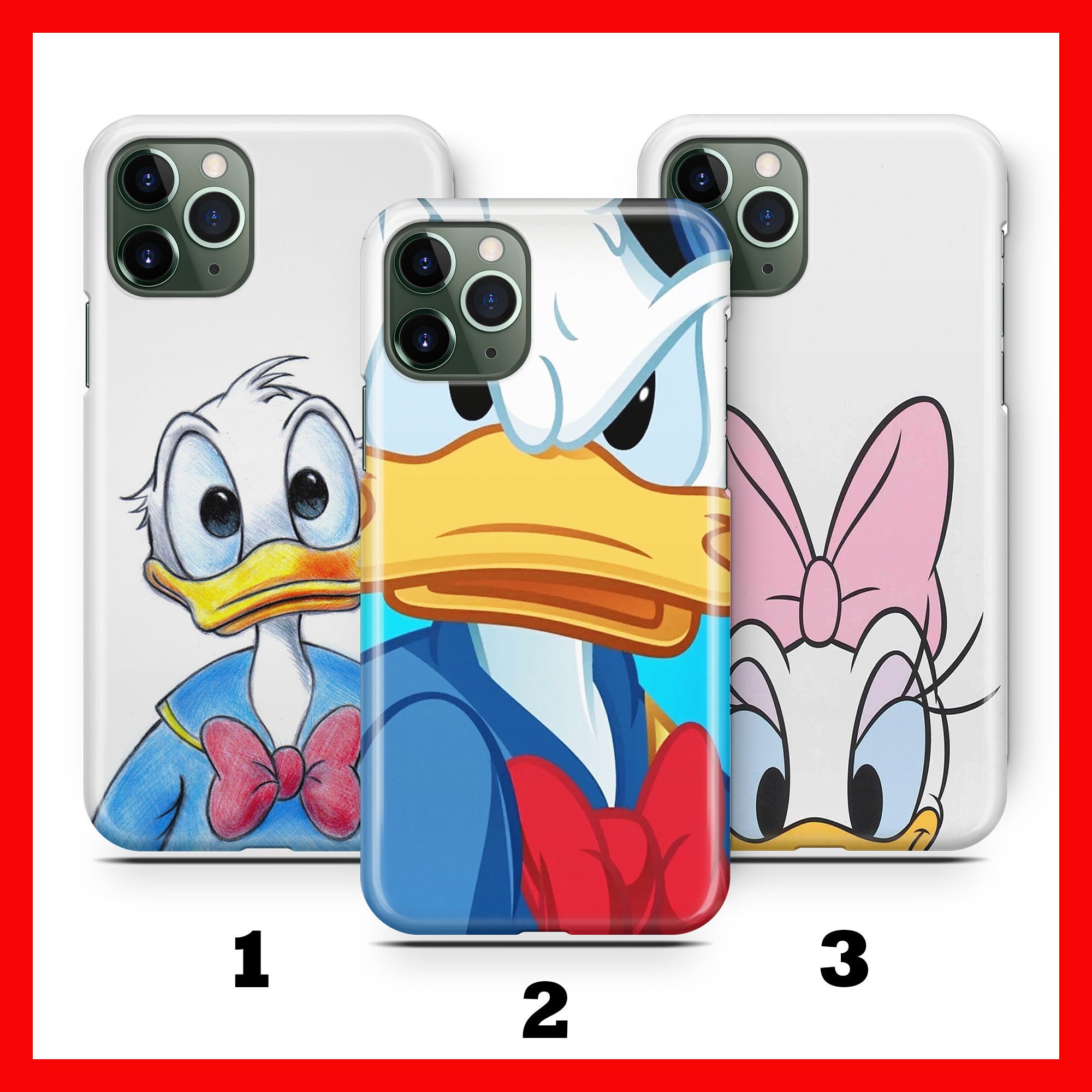Donald Duck Gucci iPhone 14 Pro Max Case