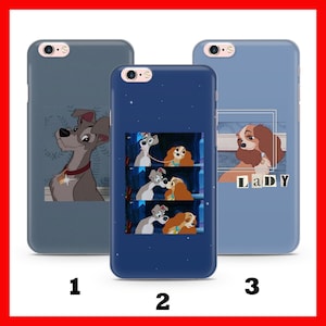 Lady And The Tramp 6 Apple iPHONE 5 SE 2020 2022 6 7 8 Xs XR MaX PLuS Phone Case Cover inspired by Disney Cartoon Dog Dogs Cute Love Story