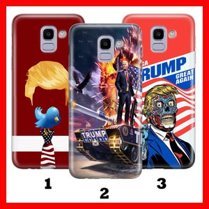 TRUMP 3 Telefoon Case Cover Voor Samsung Galaxy A3 A5 A6 A7 A8 J3 J5 J6 J7 USA President Van Verenigde Staten van Amerika Donald Trump Weer Geweldig