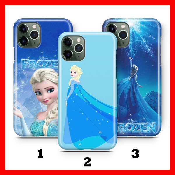 FROZEN 1 Apple iPHONE 11 12 13 14 15 Plus PRO MiNI MAX Phone Case Cover Disney Cartoon Anna Elsa Olaf Princess Snowman Sven Ice Queen Cute