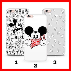 Custodia per telefono Mickey Mouse 3 per Apple iPhone 5 SE 2020 2022 6 7 8 Xs XR MaX Plus ispirata al castello dei cartoni animati Disney Minnie Mouse Classic Mice