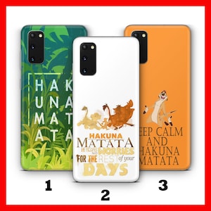 LiON KiNG 6 Phone Case Cover For Samsung Galaxy S20 S21 S22 S23 S24 FE S25 Plus Ultra Disney Cartoon Simba Timon Pumba Scar Zazoo Mufasa