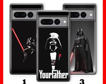 Funda para teléfono STAR WARS 1 para Google Pixel 6 6A 7 7A 8 8A 9 9A 10 Pro XL Película Disney Luke Skywalker Darth Vader Galaxy Space Saga Galaxy