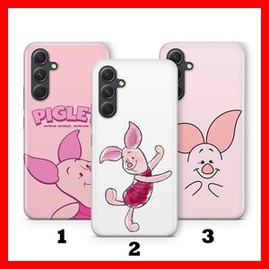 Funda para teléfono PiGLET 2 para Samsung A13, A14, A15, A16, A25, A26, A33, A34, A35, A36, A53, A54, A55, A56, A72, A73 y más modelos de Disney Piggy Pig Oink