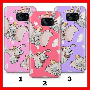 Custodia per telefono DUMBO 4 per Samsung Galaxy S5 S6 S7 S8 S9 EdGE PLuS LtE NEO Disney Cartoon Castle Big Ear Elephant From Circus Cute