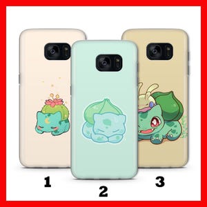 Bulbasaur 3 Telefoon Case Cover Voor Samsung Galaxy S5 S6 S7 S8 S9 Edge PLus LtE NEO Modellen Stripfiguur Held van Ball Fight Hero