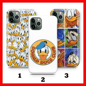Custodia per telefono DONALD DuCK 3 per Apple iPHONE 11 12 13 14 15 16 Plus PRO MiNI MAX Disney Cartoon Castle Daisy Duck Topolino Disneyland