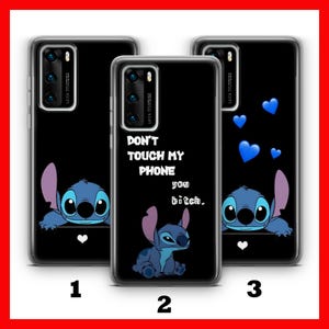 Funda de teléfono Stitch K4 para HUAWEi P9 P10 P20 P30 P40 LiTE PRO PLuS LG G5 G6 Modelos Personaje de dibujos animados de Disney Criatura alienígena Perro Panda
