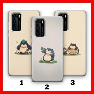 Snorlax 1 Telefoon Case Cover Voor HUAWEI P9 P10 P20 P30 P40 LiTE PRO PLus LG G5 G6 Modellen stripfiguur held uit Ball Fight Hero