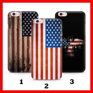 USA Flag 1 Apple iPHONE 5 SE 2020 2022 6 7 8 Xs Xr MaX PLuS Custodia per telefono USA Stati Uniti d'America Great Again Union Jack Stripe Star