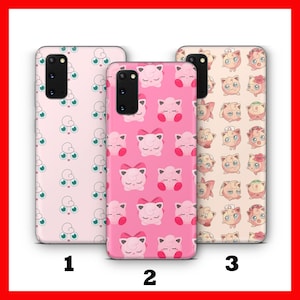 Funda Jigglypuff 2 para Samsung Galaxy S20, S21, S22, S23, S24 FE, S25 Plus, Ultra, personaje de dibujos animados de Ball Fight Hero