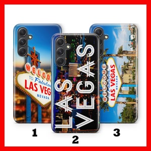 Las Vegas 1 housse de téléphone pour samsung A13 A14 A15 A16 A25 A26 A33 A34 A35 A36 A53 A54 A55 A56 A72 A73 + d'autres modèles États-Unis Nevada Sin City