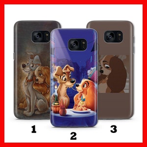 Lady And The Tramp 9 Phone Case Cover For Samsung Galaxy S5 S6 S7 S8 S9 EdGE PLuS LtE NEO Disney Cartoon Dog Dogs Cute Love Story