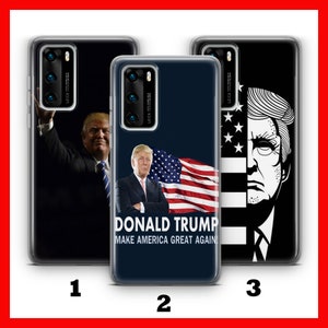 TRUMP 2 HUAWEi P9 P10 P20 P30 P40 LiTE PRo PLuS LG G5 G6 Custodia per telefono USA Presidente degli Stati Uniti d'America Donald Trump Great Again