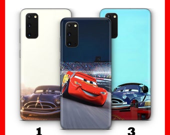 Cars 3 Phone Case For Samsung Galaxy S20 S21 S22 S23 S24 S25 FE Plus Ultra Edge Disney Cartoon Lightning McQueen Airplanes 95 Race Car