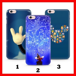 Custodia per telefono Mickey Mouse 4 Apple iPhone 5 SE 2020 2022 6 7 8 Xs XR MaX Plus ispirata al castello dei cartoni animati Disney Minnie Mouse Classic Mice