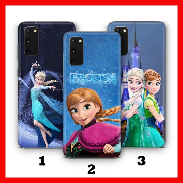 FROZEN 2 Phone Case Cover For Samsung Galaxy S20 S21 FE S22 S23 S24 S10 PLuS Ultra Disney Anna Elsa Olaf Princess Snowman Sven Ice Fun