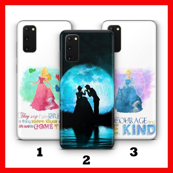 CINDERELLA Phone Case For Samsung Galaxy S20 S21 S22 S23 S24 FE S25 Plus Ultra Edge Disney Princess Ella Ball Glass Slippers Mother