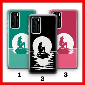 Custodia per telefono LITTLE MERMAiD 1 per Huawei P9 P10 P20 P30 P40 Lite Pro Plus LG G5 G6 ispirata al cartone animato Disney Sea World Under Sea Sebastian