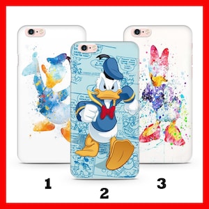 DONALD DuCK 6 Apple iPHONE 5 SE 2020 2022 6 7 8 Xs XR MaX PLuS Custodia per telefono ispirata al castello dei cartoni animati Disney Paperina Topolino