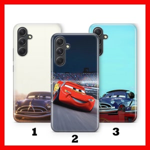 Cars 3 Phone Case Cover For Samsung A13 A14 A15 A16 A25 A26 A33 A34 A35 A36 A53 A54 A55 A56 A72 A73 + More Models Disney Cartoon Lightning