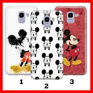 Custodia per telefono Mickey Mouse 1 per Samsung Galaxy A3 A5 A6 A7 A8 J3 J5 J6 J7 Disney Cartoon Castle Minnie Mouse Classic Mice