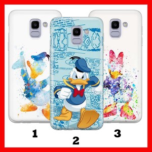 DONALD DuCK 6 Phone Case Cover For Samsung Galaxy A3 A5 A6 A7 A8 J3 J5 J6 J7 Disney Cartoon Castle Daisy Duck Mickey Mouse Fun Cute