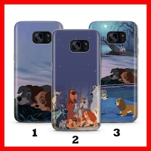 Lady And The Tramp 8 Phone Case Cover For Samsung Galaxy S5 S6 S7 S8 S9 EdGE PLuS LtE NEO Disney Cartoon Dog Dogs Cute Love Story