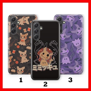 Mimikyu 1 Handyhülle für Samsung A13 A14 A15 A16 A25 A26 A33 A34 A35 A36 A53 A54 A55 A56 A72 A73 + Weitere Modelle Charakter
