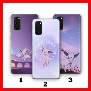 Espeon 2 Telefoon Case Cover Voor Samsung Galaxy S20 S21 S22 S23 S24 FE S25 Plus Ultra Modellen Stripfiguur uit Ball Fight Hero