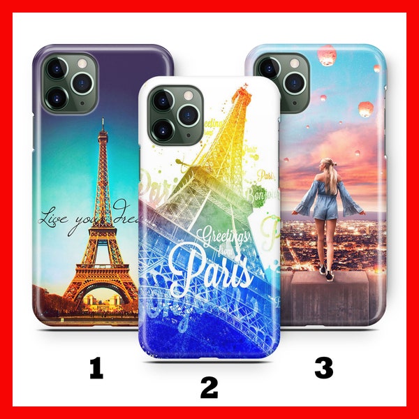 PARiS 1 Apple iPHONE 11 12 13 14 15 Plus PRO MiNI MaX Phone Case Cover France Paris City Of Love Romance Eiffel Tower French Amore Louvre