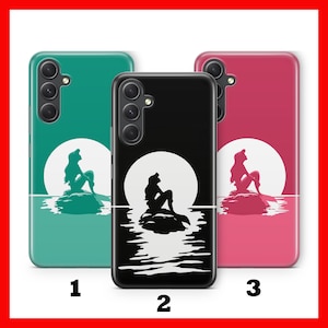 LITTLE MERMAiD 1 Telefoon Case Cover Voor Samsung A13 A14 A15 A16 A25 A26 A33 A34 A35 A36 A53 A54 A55 A56 A72 A73 + Meer Modellen Disney Cartoon