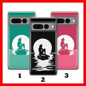LITTLE MERMAiD 1 Telefoon Geval Voor Google Pixel 6 6A 7 7A 8 8A 9 9A Pro XL Modellen Disney Cartoon Sea World Under The Sea Sebastian