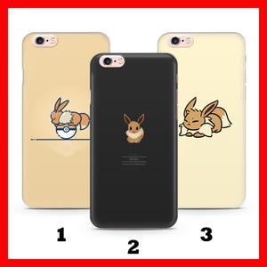 Eevee 1 Telefoon Case Cover Voor Apple iPHONE 5 SE 2020 2022 6 7 8 Xs XR MaX Plus Modellen stripfiguur held van Ball Fight Hero