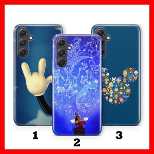 Custodia per telefono Mickey Mouse 4 per Samsung A13 A14 A15 A16 A25 A26 A33 A34 A35 A36 A53 A54 A55 A56 A72 A73 + altri modelli Disney Minnie