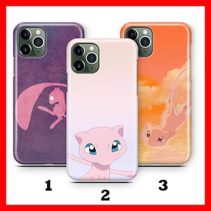 Mew 3 Phone Case Cover For Apple iPHONE 11 12 13 14 15 16 Plus PRO MiNI MAX Cartoon Character Hero From Ball Fight Figure Hero Animal