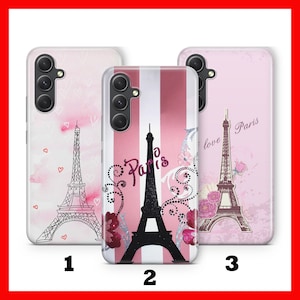 Etui na telefon PARiS 2 do Samsung A13 A14 A15 A16 A25 A26 A33 A34 A35 A36 A53 A54 A55 A56 A72 A73 + Więcej modeli Francja Miasto Miłość Francuski