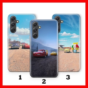 Cars 2 Phone Case Cover For Samsung A13 A14 A15 A16 A25 A26 A33 A34 A35 A36 A53 A54 A55 A56 A72 A73 + More Models Disney Cartoon Lightning