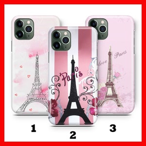 Etui na telefon PARIS 2 do Apple iPhone 11 12 13 14 15 16 Plus PRO MiNI MaX Francja Paryż Miasto Miłości Romans Wieża Eiffla Francuska Miłość