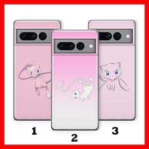 Mew 1 Telefoon Geval Voor Google Pixel 6 6A 7 7A 8 8A 9 9A Pro XL Modellen stripfiguur Hero Van Ball Fight Figuur Hero Animal