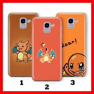 Charizard 3 Telefoon Case Cover Voor Samsung Galaxy A3 A5 A6 A7 A8 J3 J5 J6 J7 Modellen stripfiguur Hero Van Ball Fight Figuur Hero